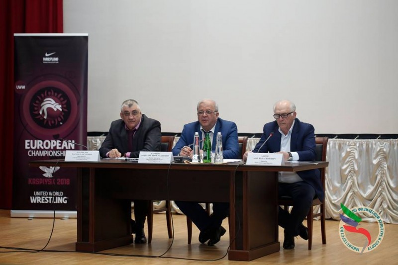 Межведомственная рабочая группа обсудила ход подготовки к чемпионату Европы по спортивной борьбе