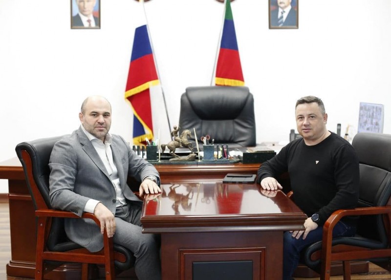 Сажид Сажидов провел встречу c министром спорта Камчатского края Константином Хмелевским