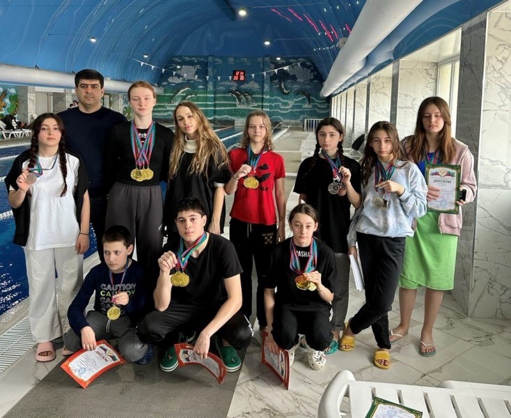Пловцы спортшколы «Парус» отличились на чемпионате Дагестана