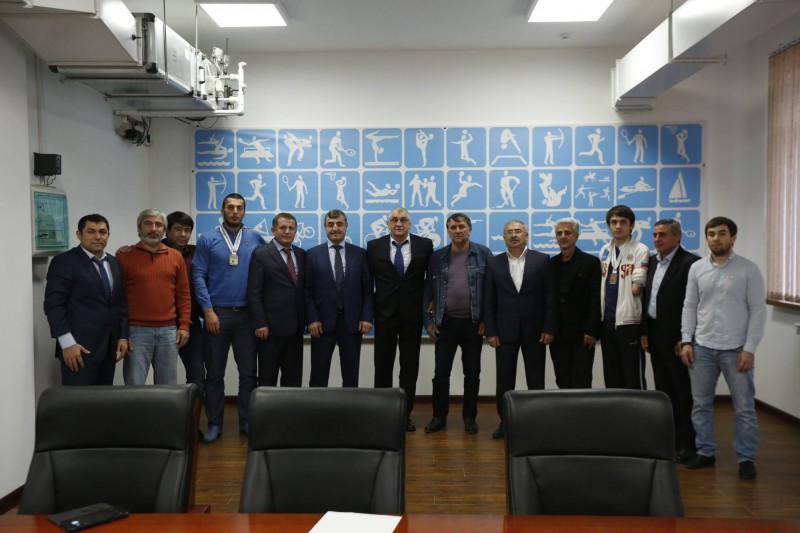 Чествование героев чемпионата мира по паратхэквондо