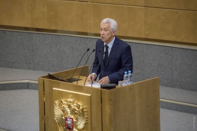 Владимир Васильев выступил на пленарном заседании Государственной Думы, с просьбой увеличить финансирование РД из федерального бюджета. 
