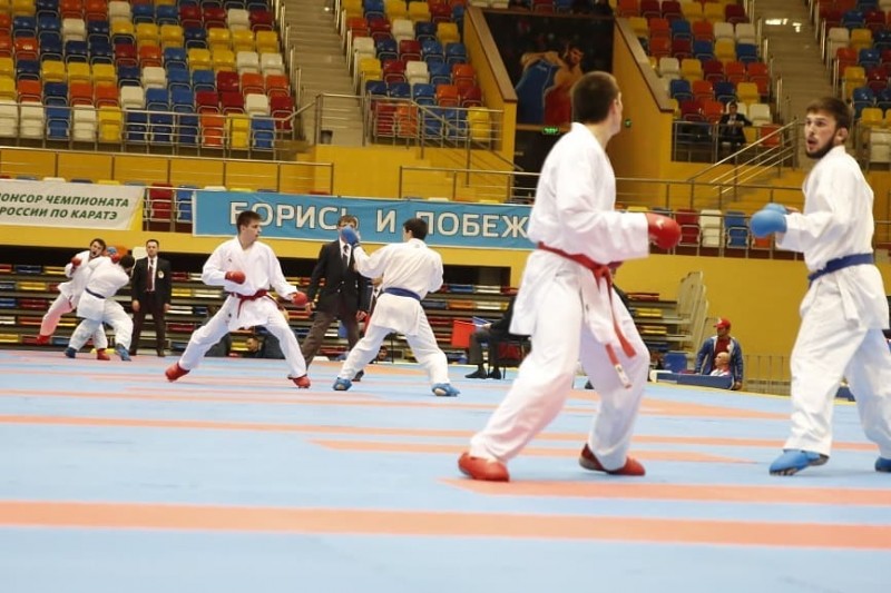 Открытие чемпионата России по каратэ 
