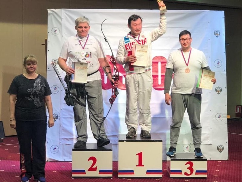 Мижит-Оол Анчы завоевал бронзовую медаль чемпионата России по стрельбе из лука