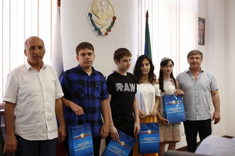 Дагестанских шахматистов чествовали в министерстве по физической культуре и спорту РД