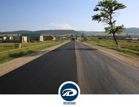 В Кумторкалинском районе проходит ремонт подъезда к поселку Учкент. 