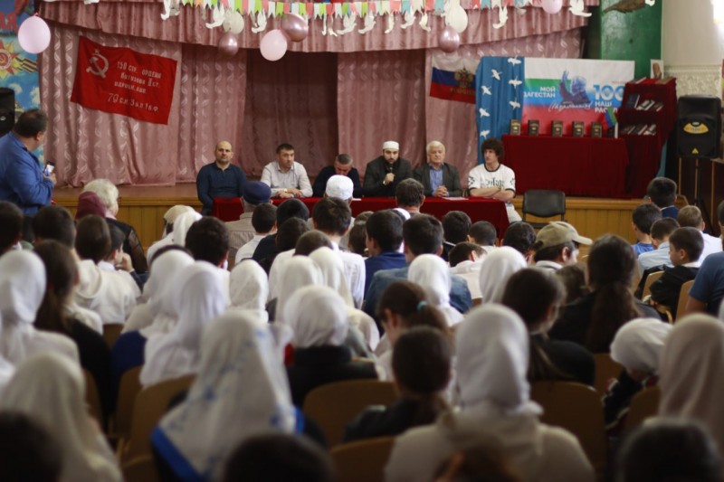 Представители Минспорта провели просветительскую беседу в селе Новогеоргиевка Тарумовского района