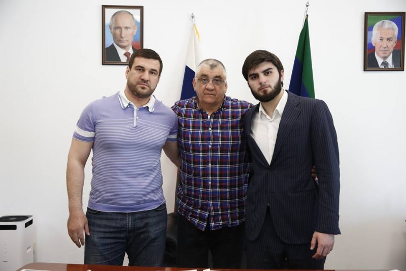 Магомед Юсупович встретился с Османом Айгумовым и Магомедом Магомедовым