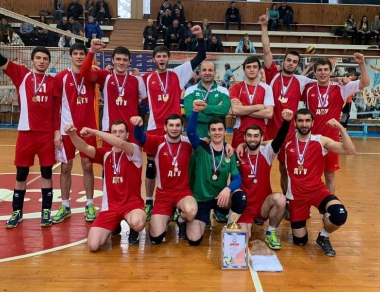 XX Чемпионат студенческой волейбольной лиги. Дагестан на первом месте.