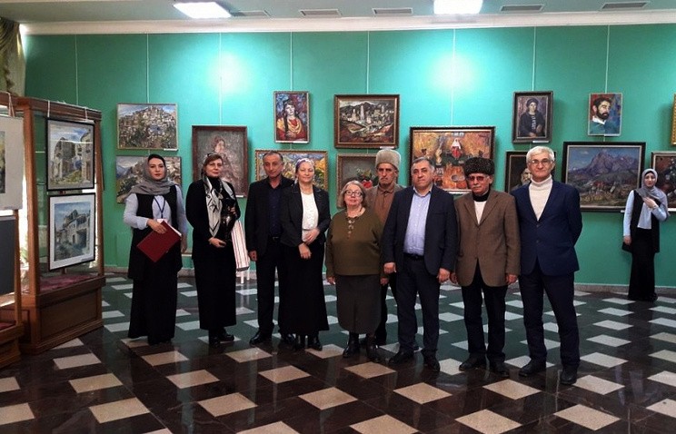 В Грозном открылась выставка дагестанских художников