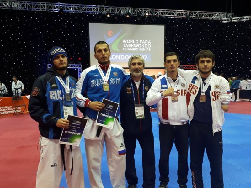4 медали дагестанских паратхэквондистов на чемпионате мира