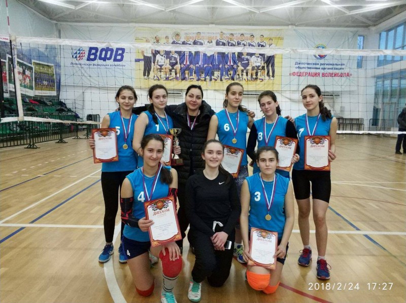 22-25 февраля в Дагестанском центре волейбола прошел финал первенства республики по волейболу среди девушек 2002 г.р. и моложе.