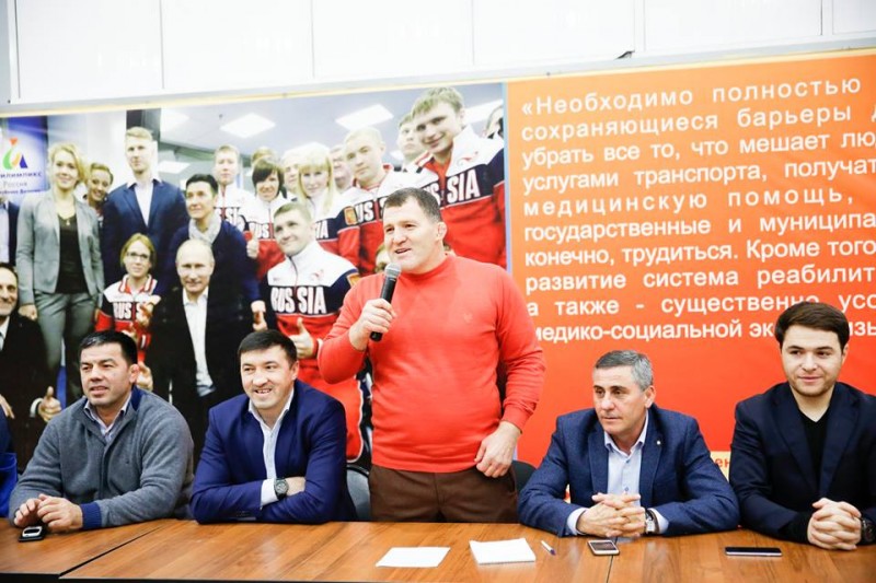 Встреча с вопитанниками ДЮСШ "Энергия" 