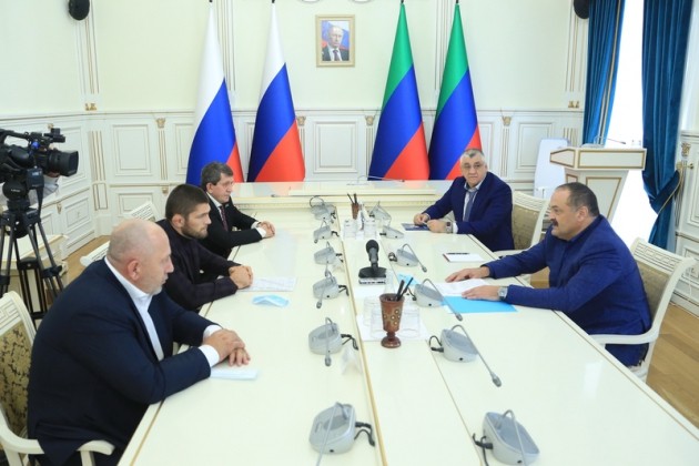 Сергей Меликов встретился с Хабибом Нурмагомедовым