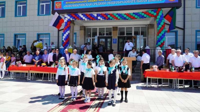 В с. Новое Викри Каякентского района 1 сентября открыли новую школу