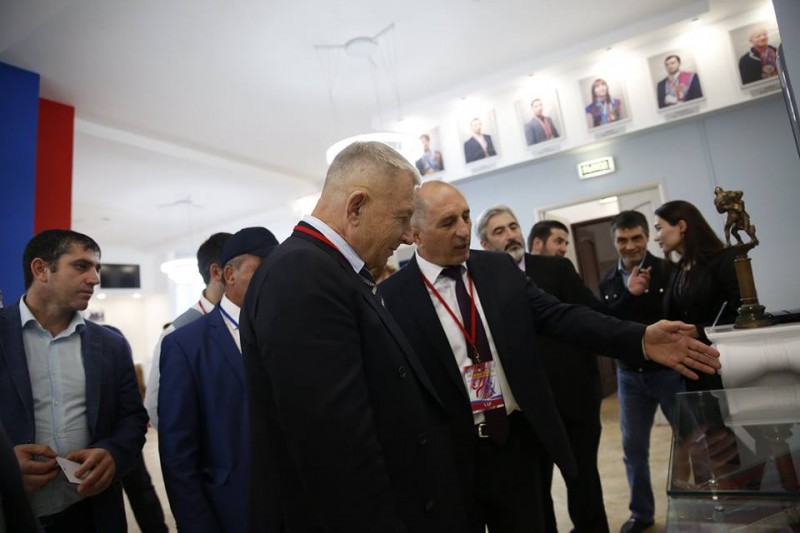 Анатолий Терехов в музее спортивной славы Минспорта РД