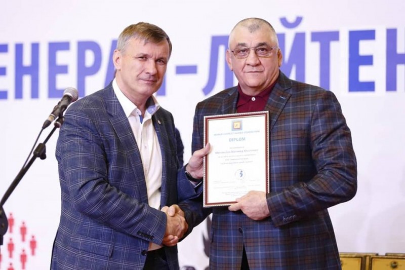 Открытие чемпионата Всемирной Федерации боевого самбо в Каспийске 