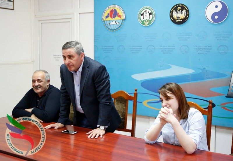 Встреча с воспитанниками Дагестанского центра боевых искусств