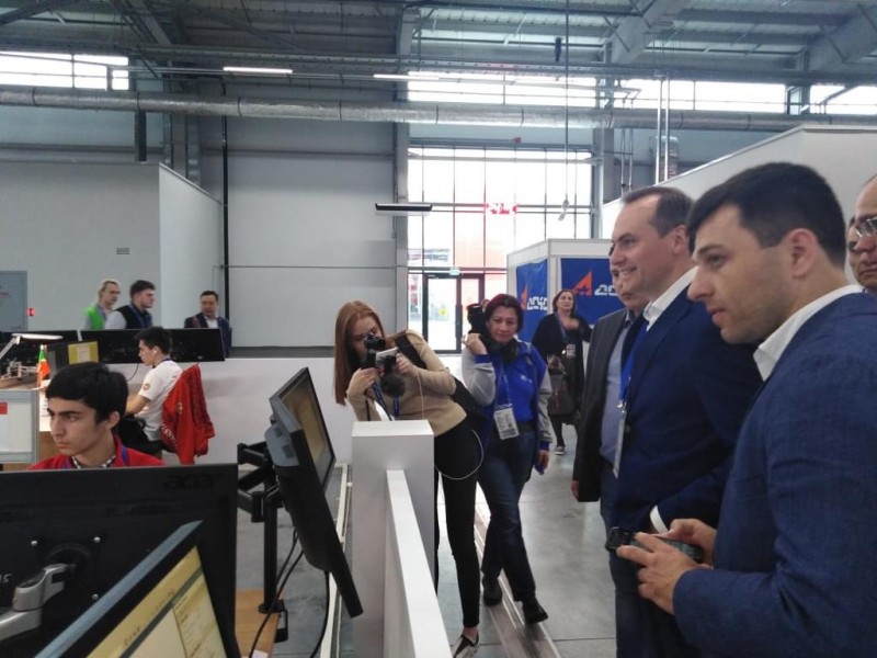 Артём Здунов в Казани встретился со сборного Дагестана на чемпионате WorldSkills  