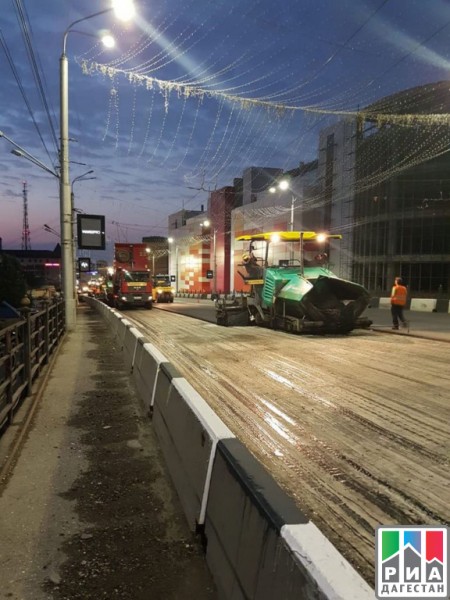 Завершен ремонт моста в Махачкале, ведущего в Редукторный поселок