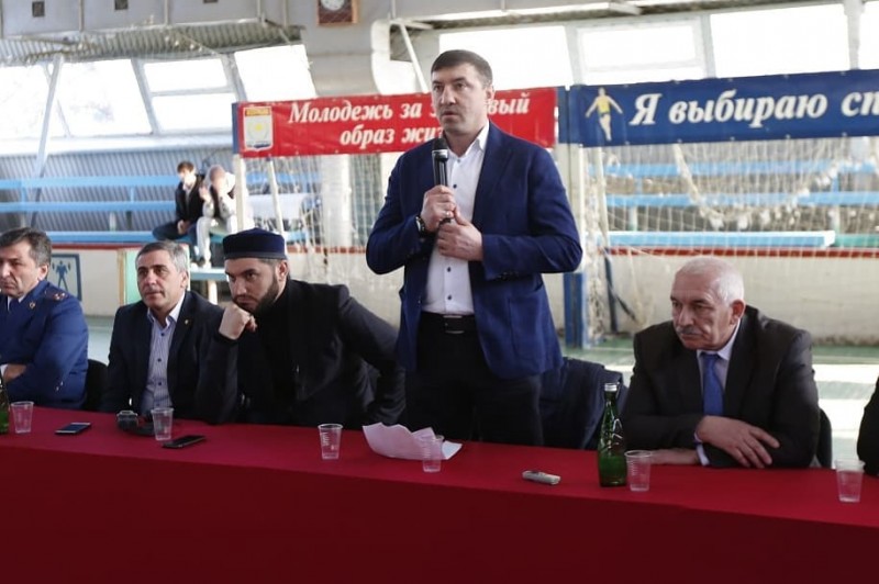 Встреча с учащейся молодежью Избербаша 