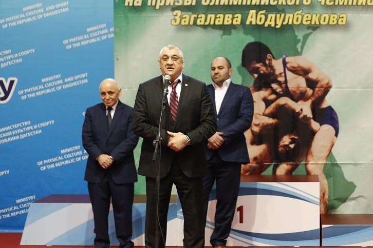 Чемпионат Дагестана по вольной борьбе на призы Загалава Абдулбекова 