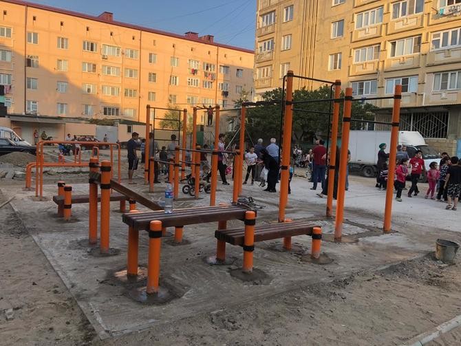 Дербент получил четыре спортплощадки по программе «Спорт- норма жизни»