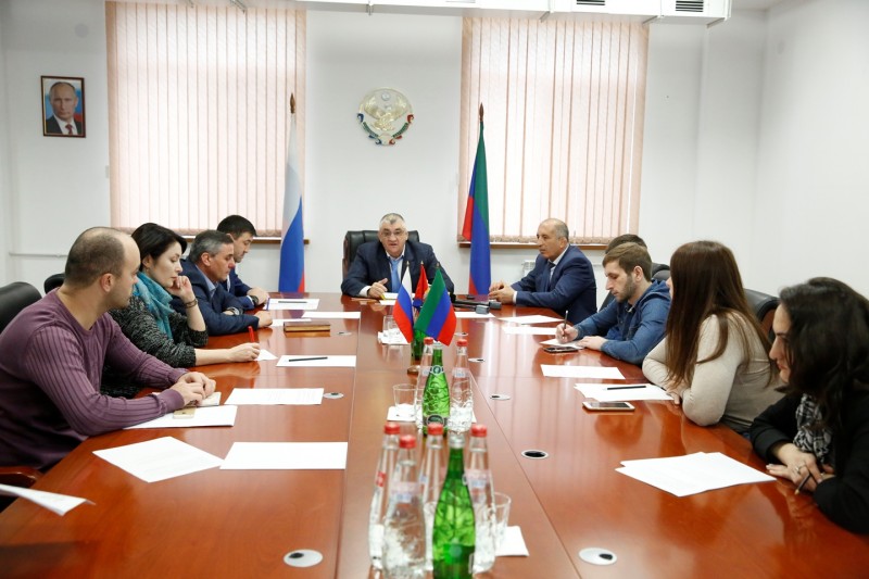 Пресс-конференция врио министра по физической культуре и спорту РД Магомедова Магомеда Юсуповича 