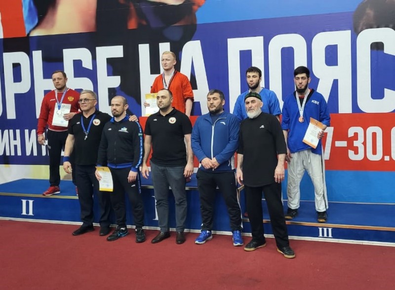 Две медали добыли дагестанцы на Чемпионате России по борьбе на поясах