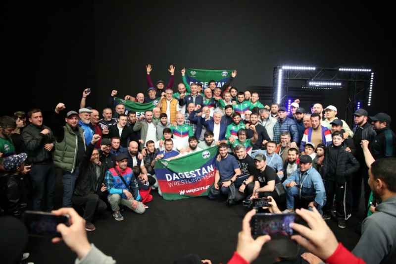 Сборная Дагестана по вольной борьбе – сильнейшая на Чемпионате России