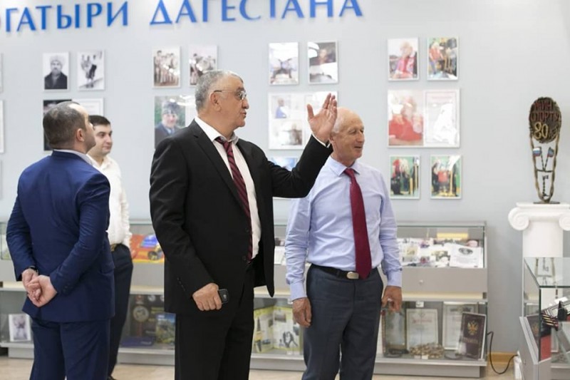 Музей спортивной славы Дагестана посетили гости из Кабардино-Балкарии 