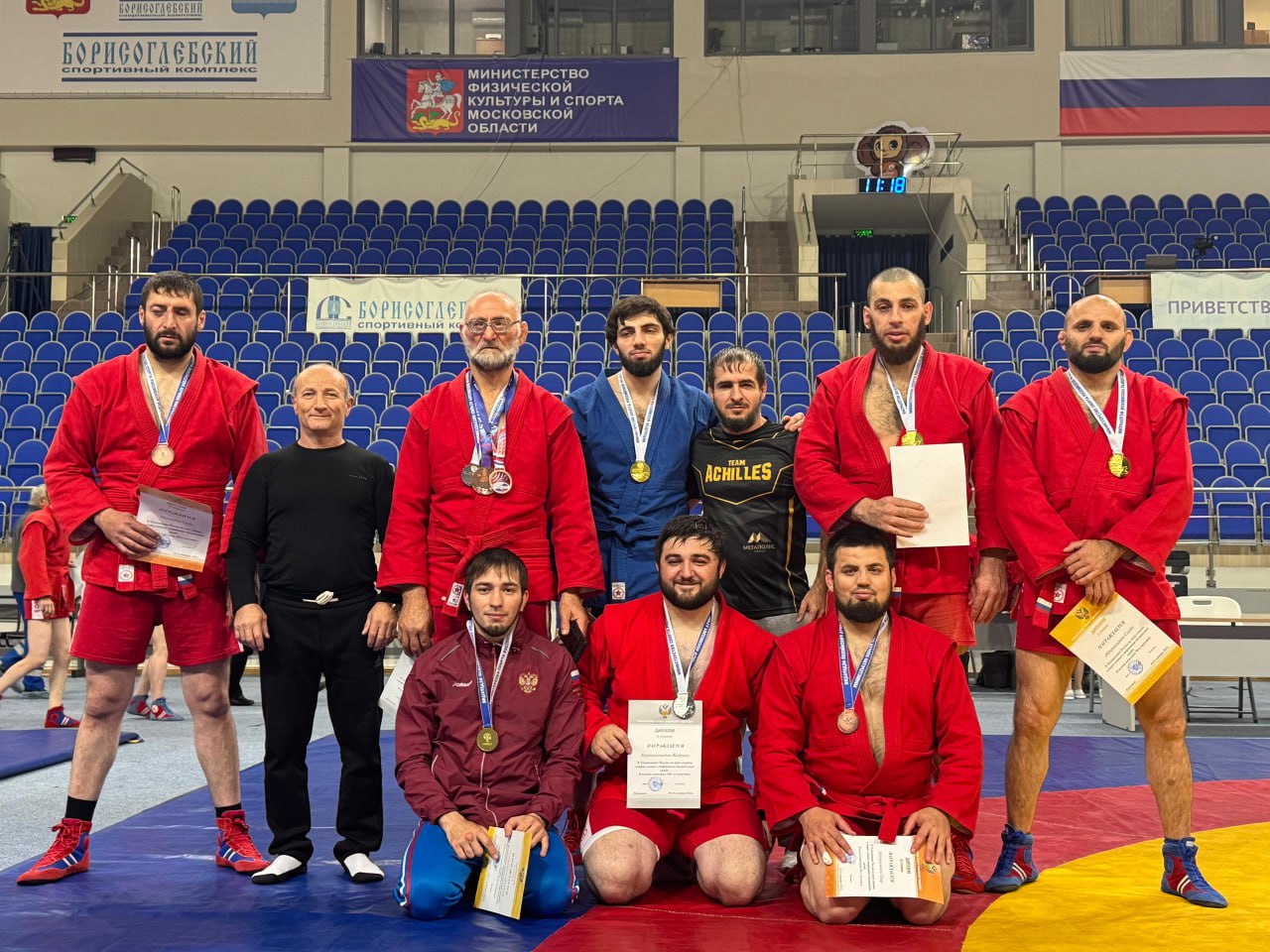 Дагестанские самбисты в числе триумфаторов Чемпионата России (спорт слепых)