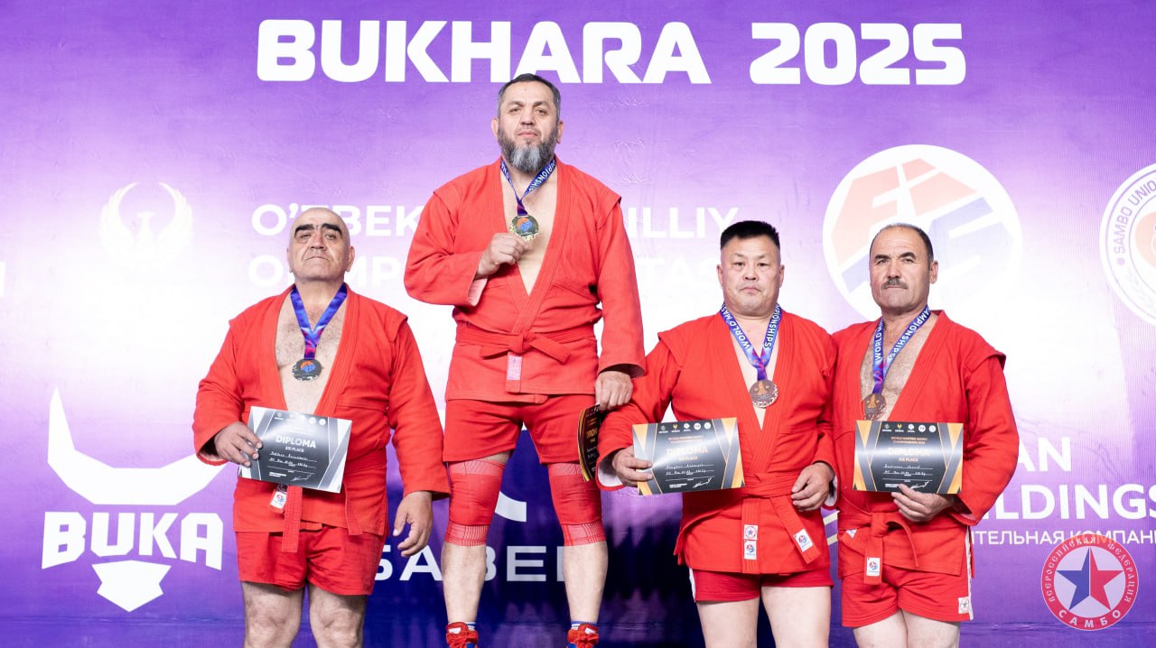 59-летний ветеран-самбист из Дагестана выиграл чемпионат мира