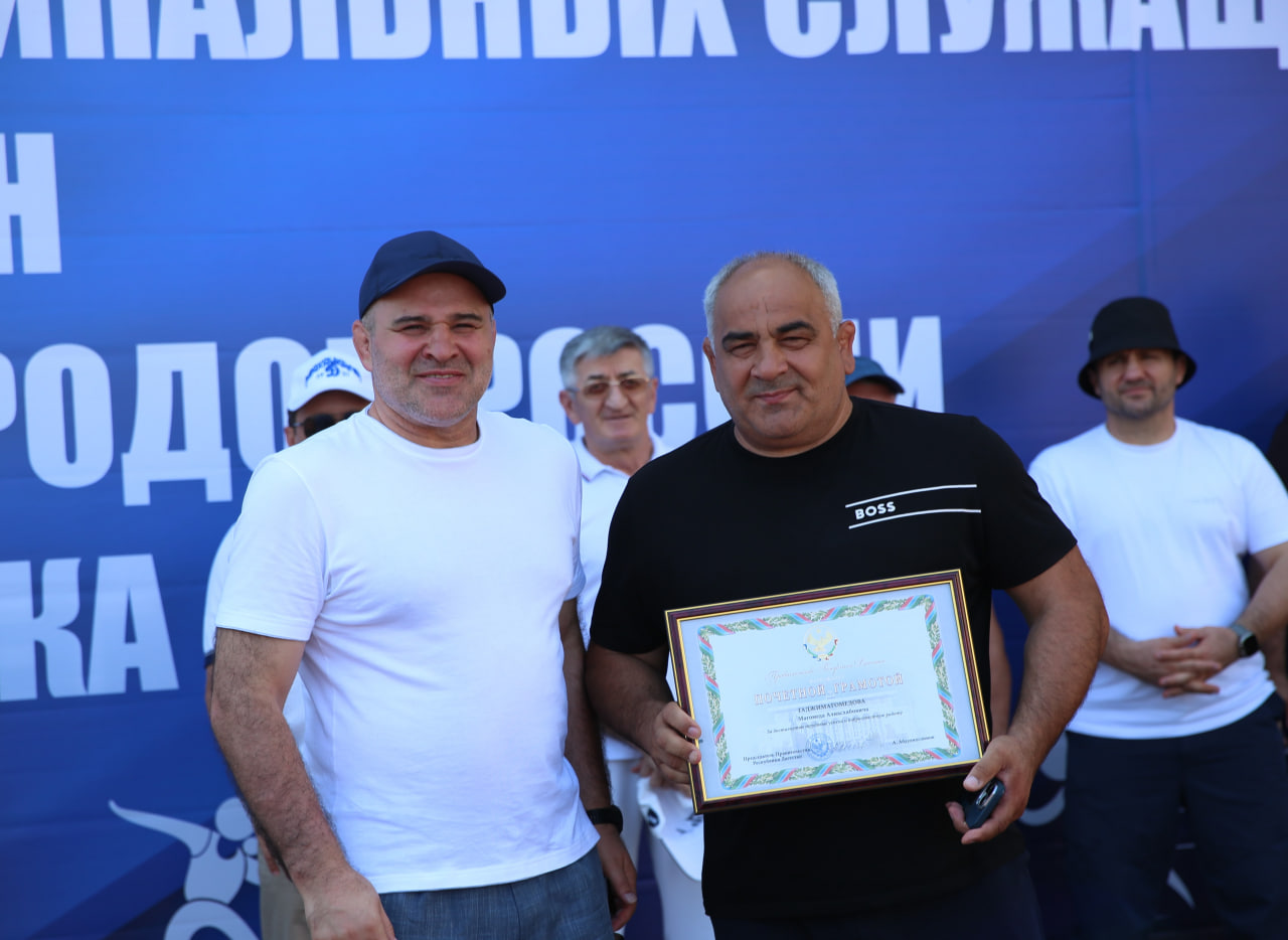УФНС России по Республике Дагестан - победитель Спартакиады госслужащих